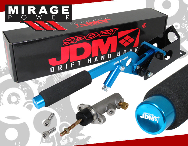 JDM SPORT HYDRAULIC BLUE TRANSMISSION PARKING HAND EBRAKE LEVER DRIFT
